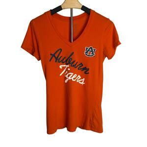 Auburn Tigers Women's Fitted V-neck Medium